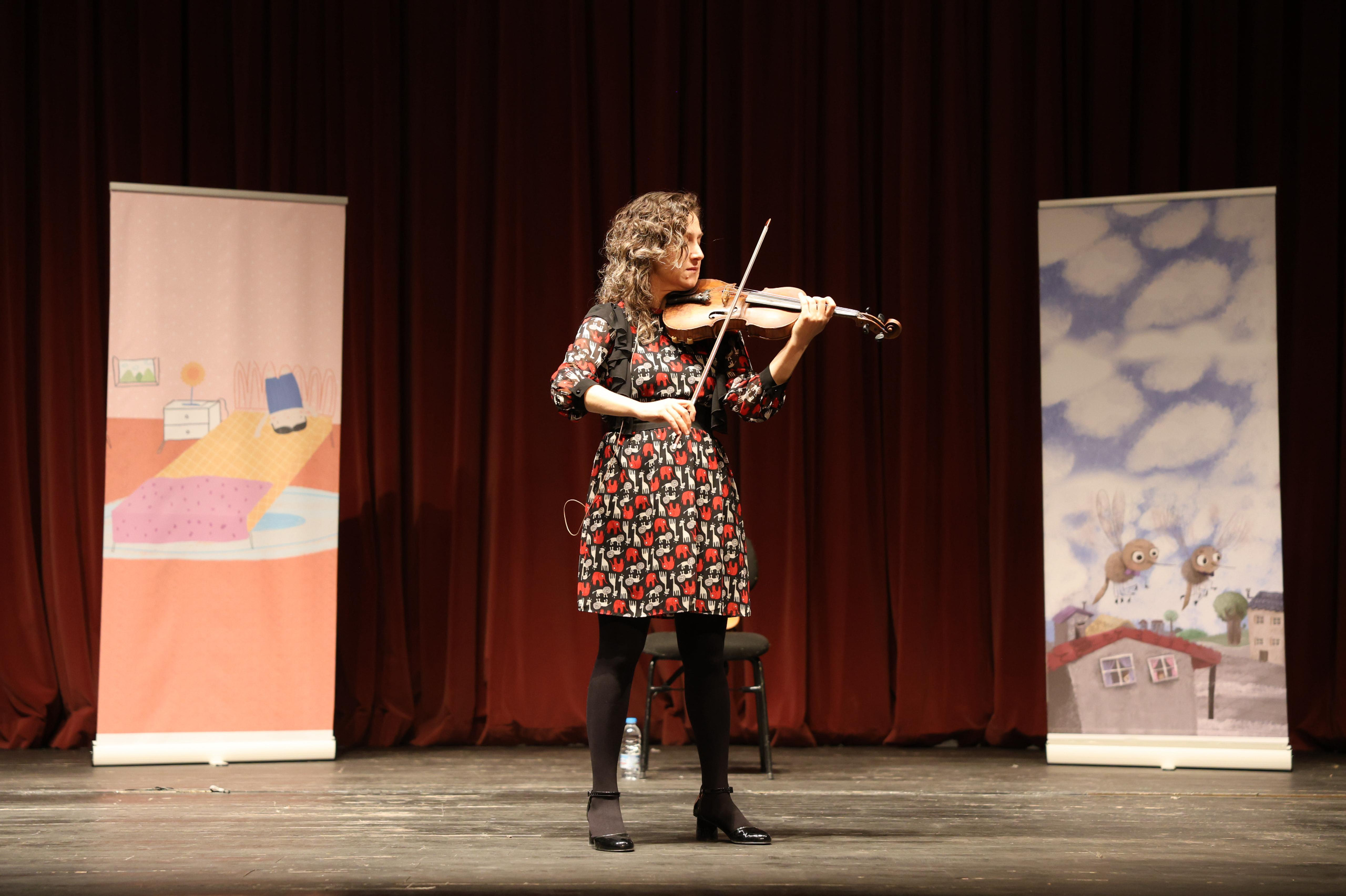 Çocuklara özel “Keman ile Müzikli Öyküler” konseri gerçekleştirildi