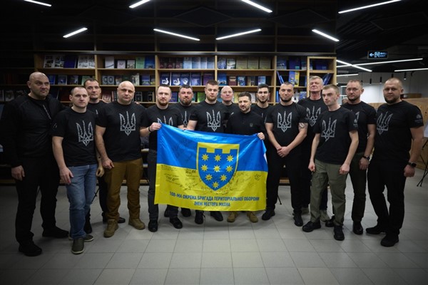 Zelenski, Titany.UA projesinin elçileriyle görüştü