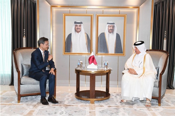 Katar Dışişleri Devlet Bakanı Al Muraikhi, Büyükelçi mektuplarını kabul etti