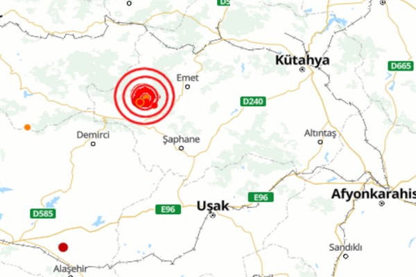 Kütahya’da deprem