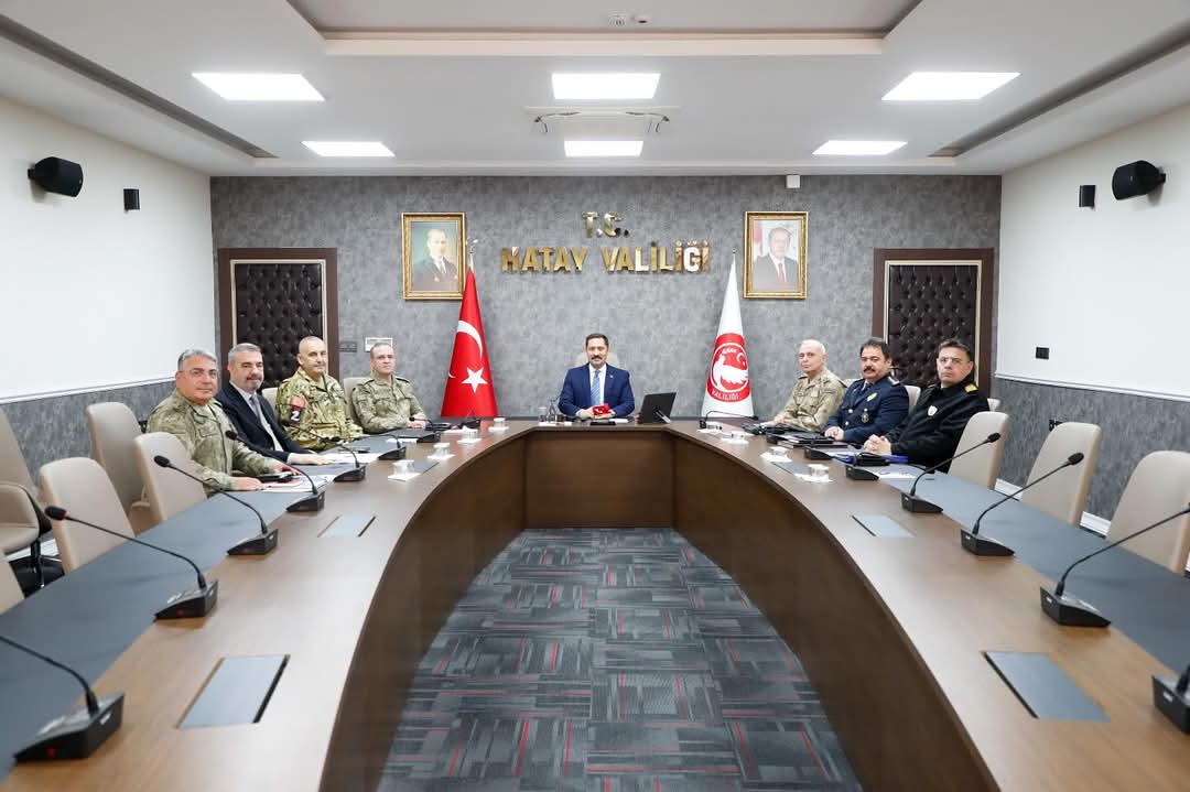 Hatay’da asayiş ve güvenlik masaya yatırıldı
