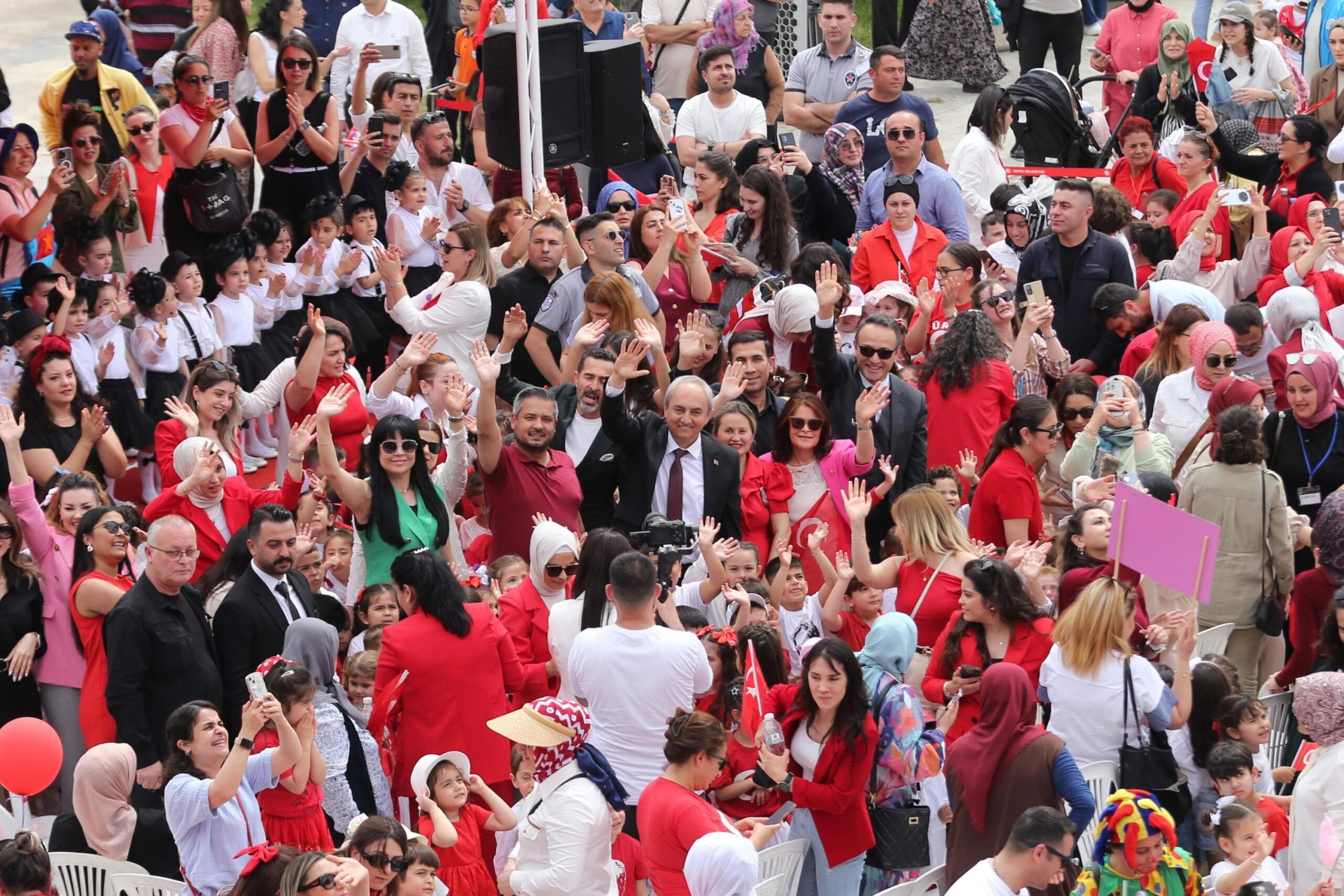 23 Nisan Çocuk Şenliği etkinlikleri Kepez’de başladı