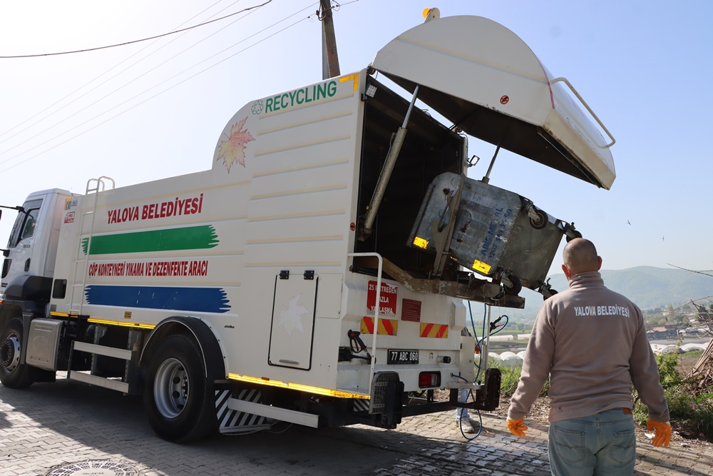 Yalova’da temizlik çalışmaları  başlatıldı