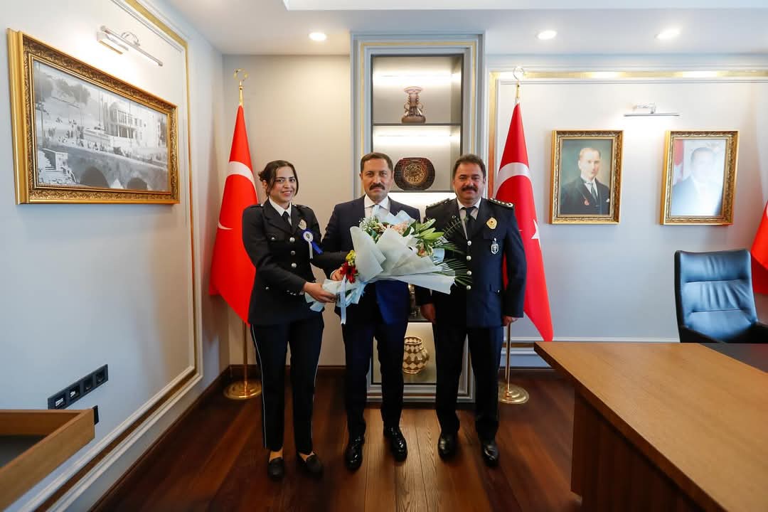 Polis Haftası kapsamında Hatay Emniyet Heyeti’nden Hatay Valiliği’ne ziyaret