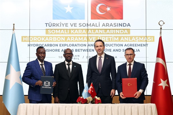 Türkiye Petrolleri Anonim Ortaklığı ile Somali Petrol İdaresi arasında anlaşma imzalandı