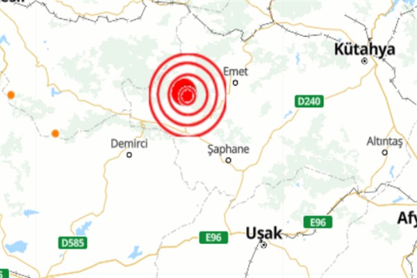Kütahya’da deprem
