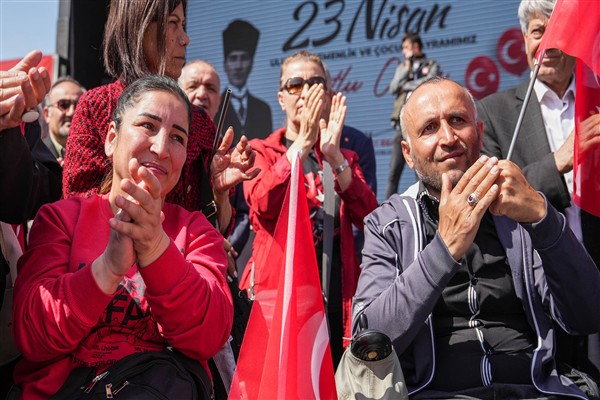 23 Nisan,  Keçiören’de düzenlenen törenle kutlandı