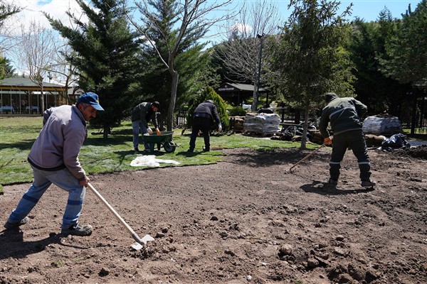 Kartaltepe Mesire Alanı yaza hazırlanıyor