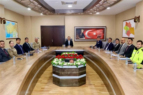 Siirt’te güvenlik ve asayiş masaya yatırıldı
