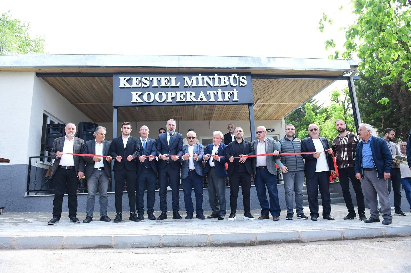 Kestel Minibüs Kooperatifi, restore edilerek yeniden açıldı