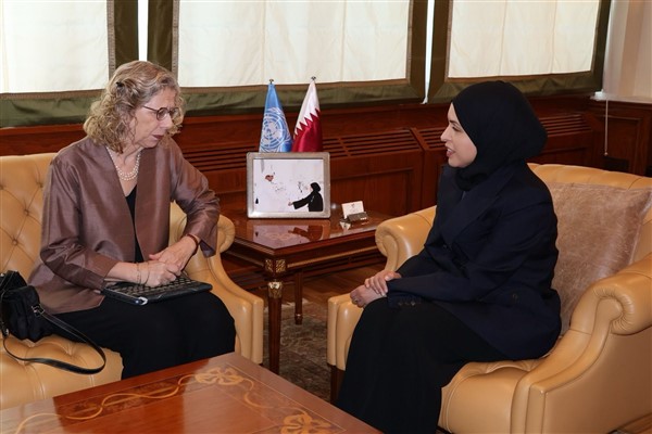 Katar’ın BM Daimi Temsilcisi Al Sani, UNEP İcra Direktörü Andersen ile görüştü