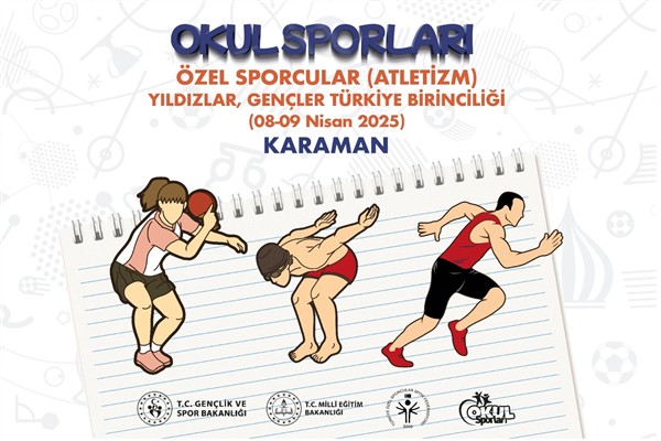 Karaman, Özel Sporcular Atletizm Türkiye Finali’ne ev sahipliği yapacak