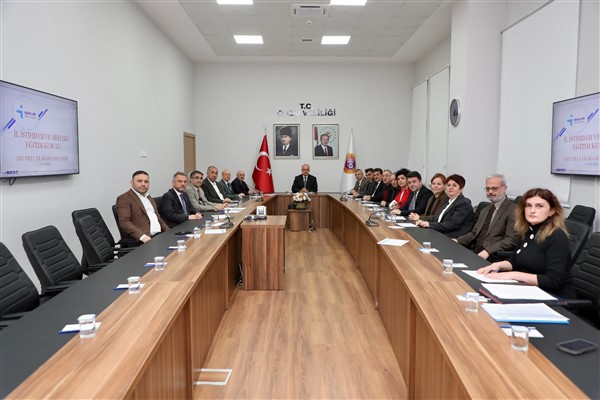 Ordu İstihdam ve Mesleki Eğitim Kurulu toplantısı yapıldı