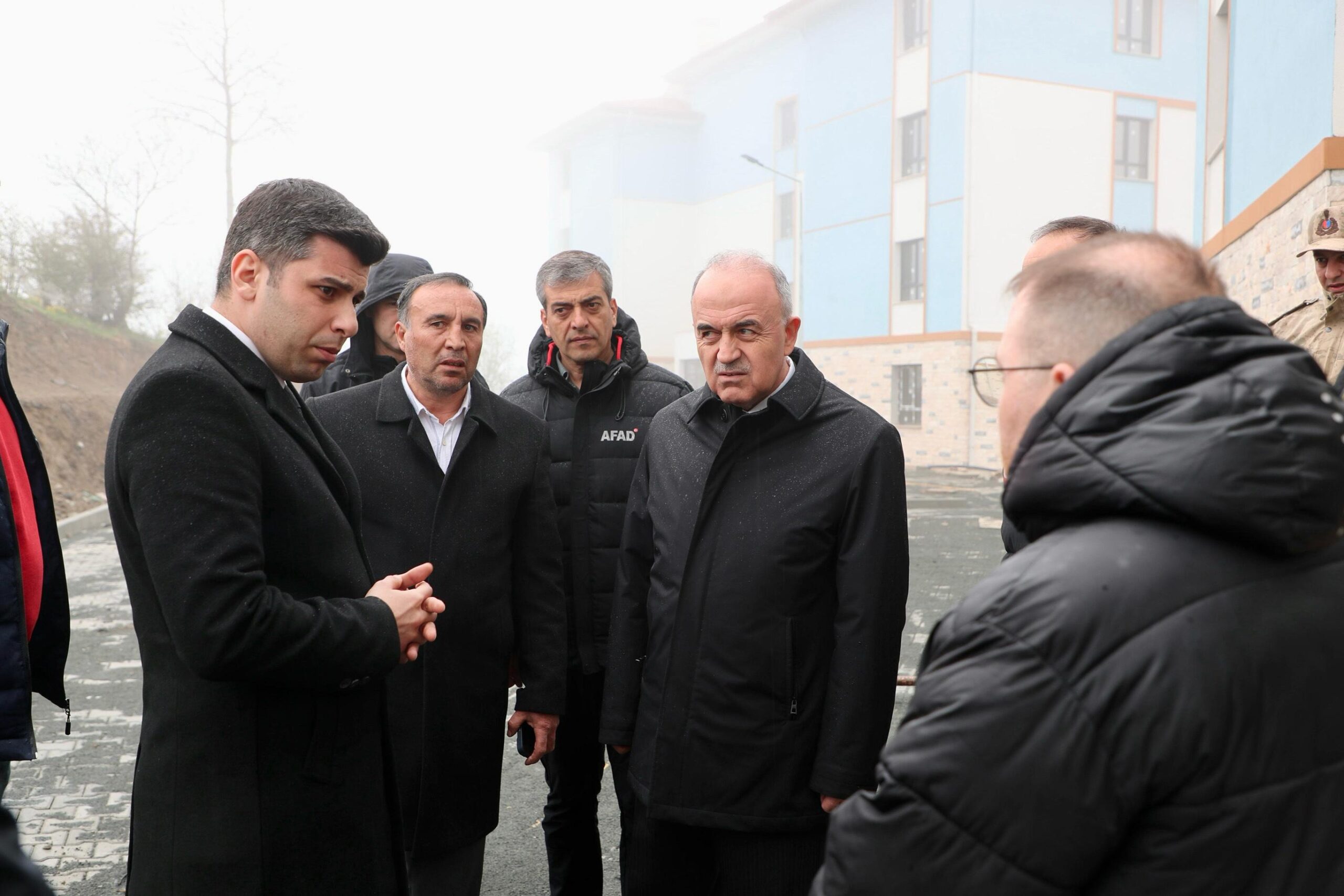 Ordu Valisi Erol,  afetzede konutlarında inceleme yaptı