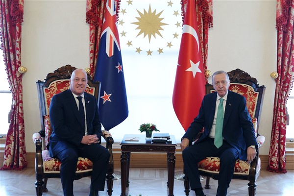 Cumhurbaşkanı Erdoğan, Yeni Zelanda Başbakanı Luxon ile bir araya geldi