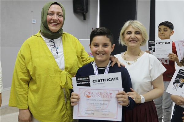 Kopernik Matematik Olimpiyatı’nda dereceye giren öğrencilere ödül