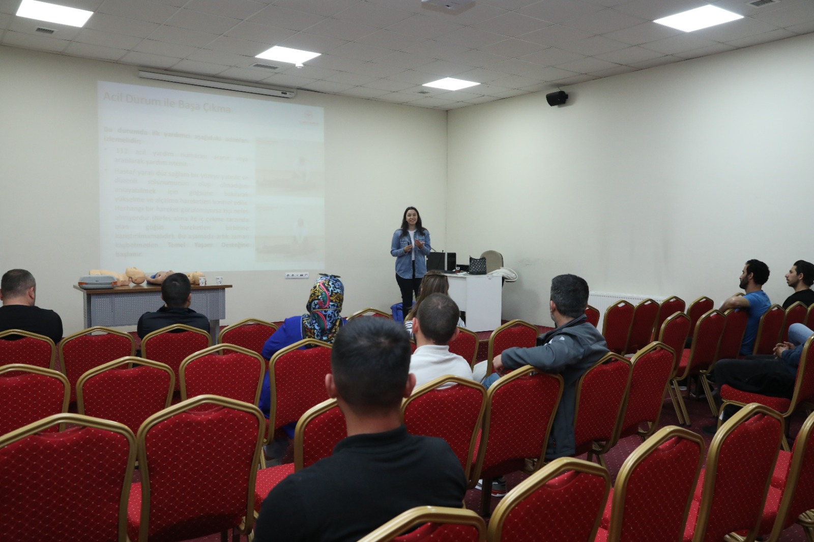 Kayseri Büyükşehir Belediyesi’nden personele ilk yardım eğitimi