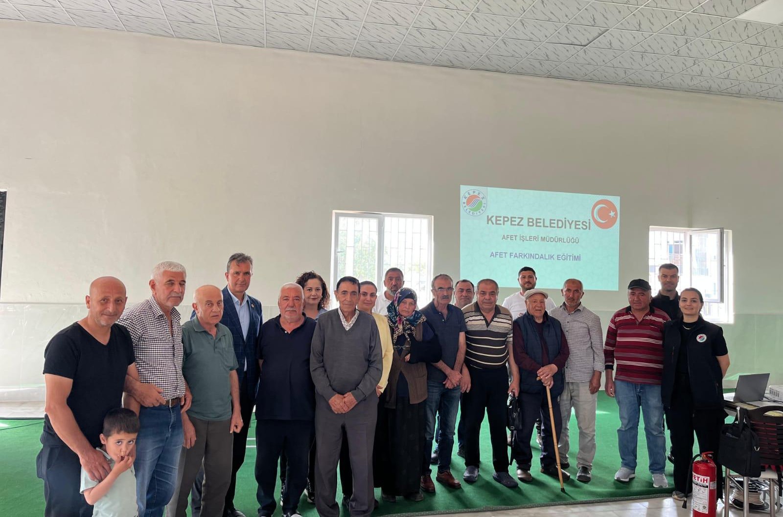Kepez’de afet farkındalık seminerleri devam ediyor