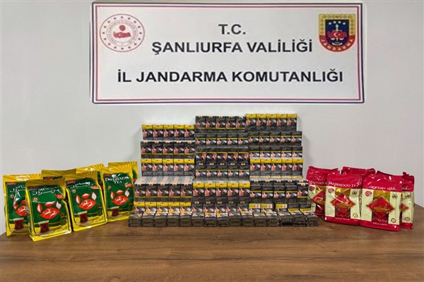 Şanlıurfa’da kaçakçılık operasyonu