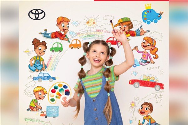 Toyota’dan çocuklara “Hayalimdeki Araba” resim yarışması
