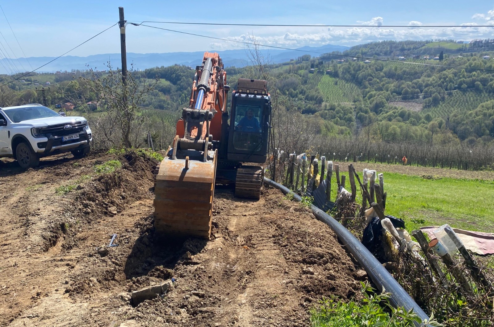 Ordu Büyükşehir Belediyesi’nden Gürgentepe’ye ilave içme suyu