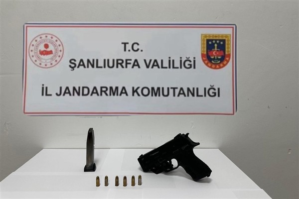 Şanlıurfa’da ruhsatsız silah operasyonu