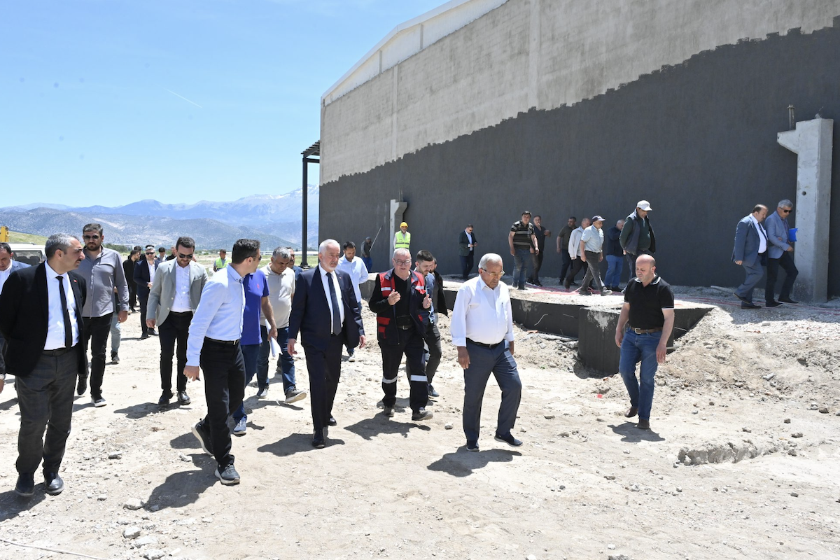 Gül 2 Küçük Sanayi Sitesi’nde ilk iş yeri tamamlanıyor