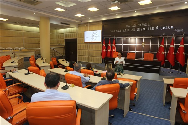 Kepez Belediyesi hizmet içi eğitimleri sürdürüyor