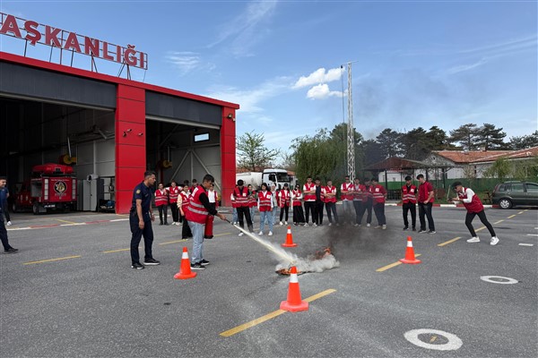 Malatya Büyükşehir’den afet ve yangın eğitimi