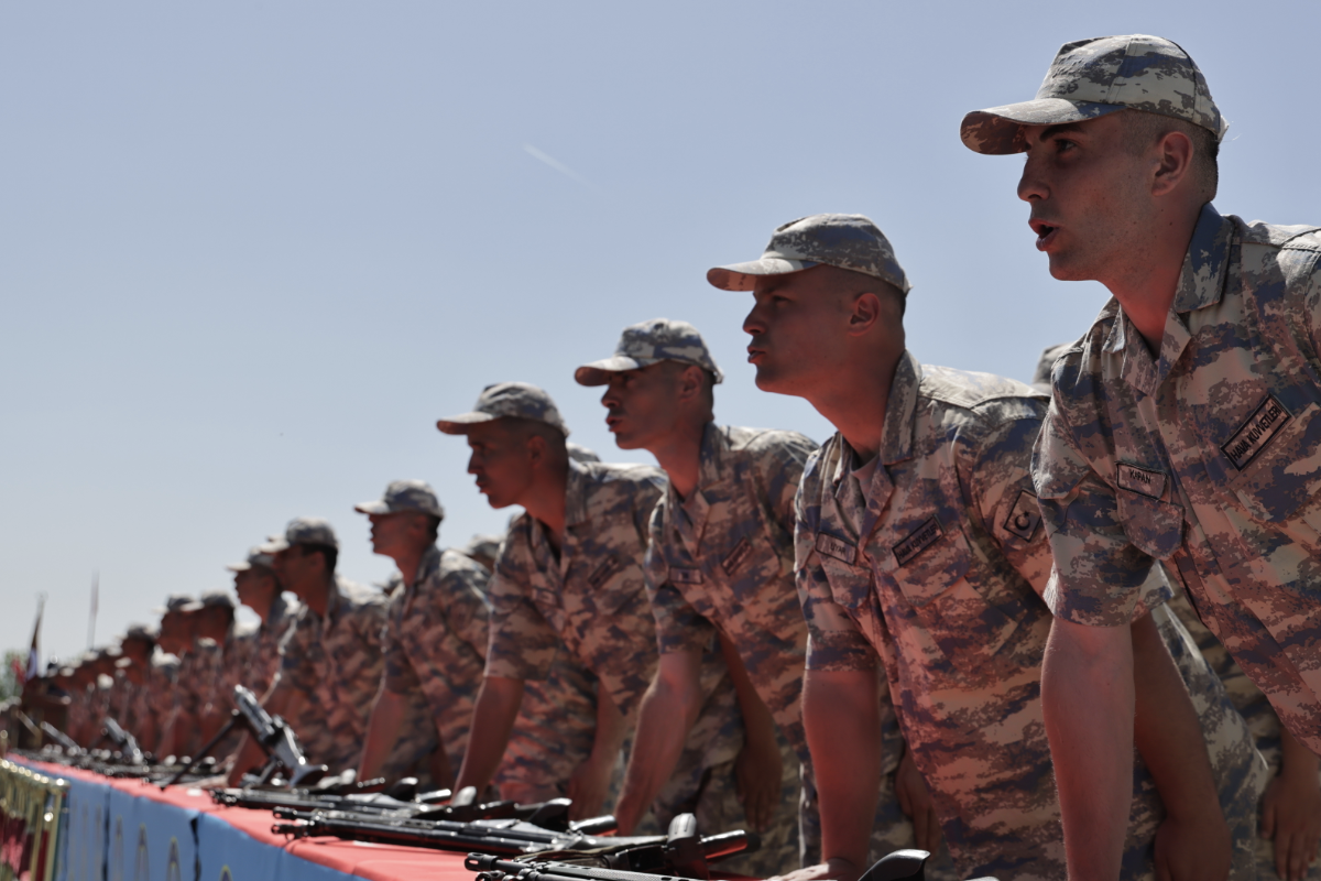Mehmetçikler yemin ederek göreve hazır hale geldi