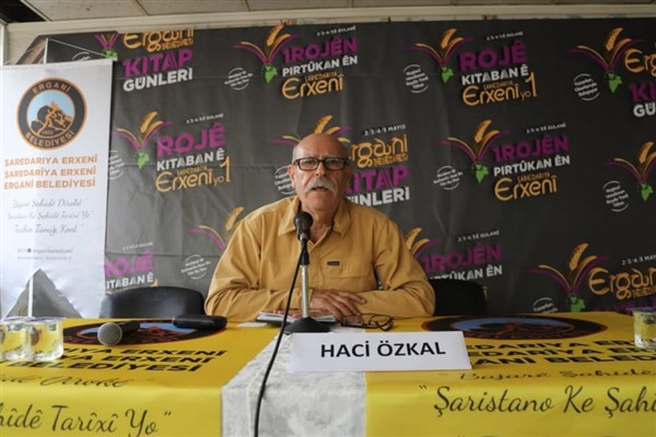 Dilbilimci ve yazar Özkal’dan Ergani 1. Kitap Günleri’nde söyleşi