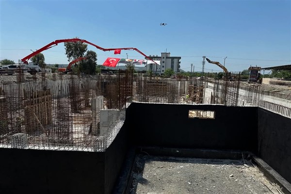 Erzin ve Samandağ’da Adalet Sarayı temel atma töreni yapıldı