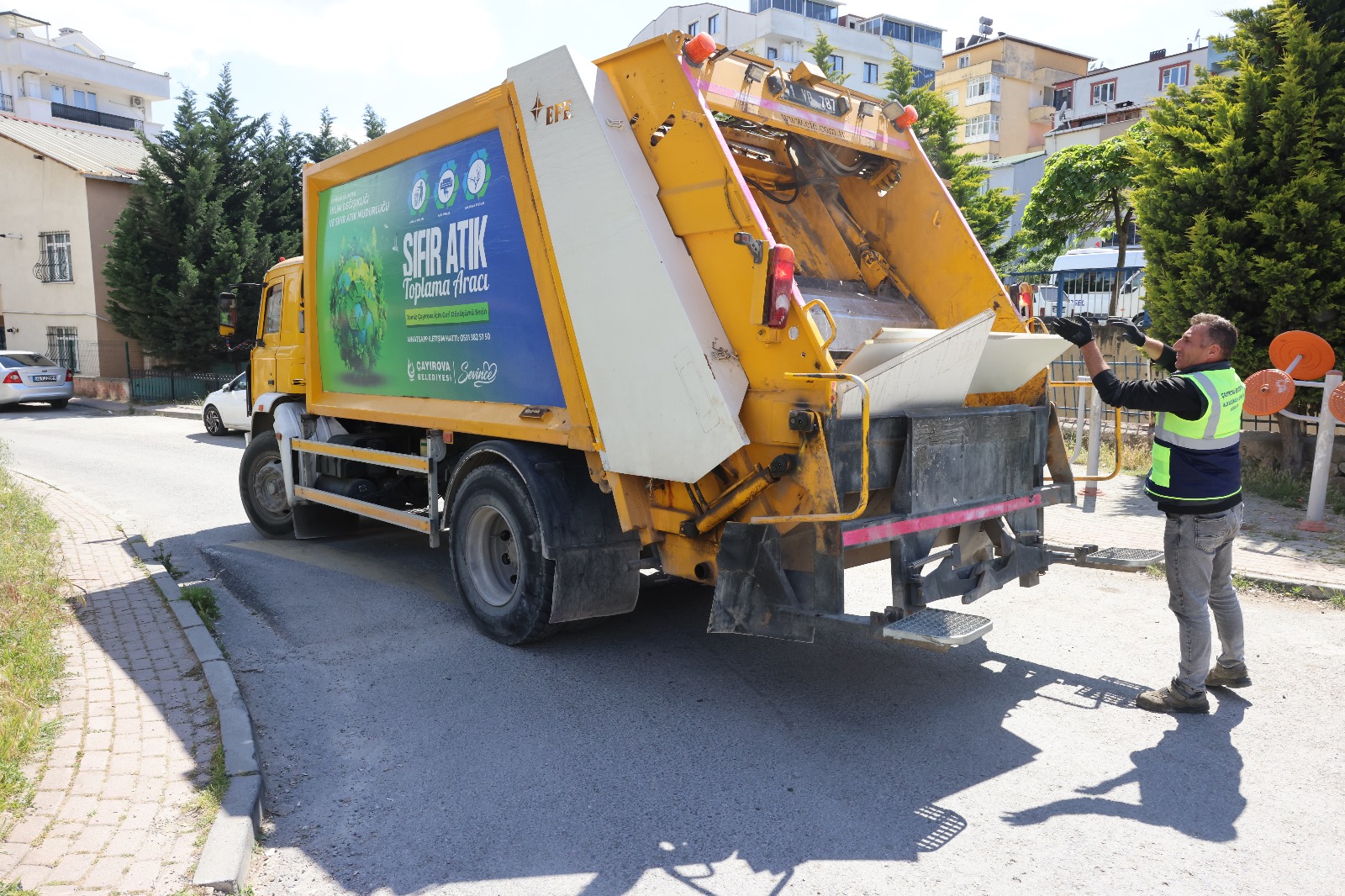 Kaba atıklar geri dönüşüme kazandırılıyor