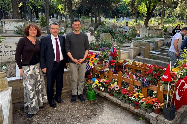 Başkan Genç’ten Mattia Ahmet Minguzzi’nin kabrine ziyaret
