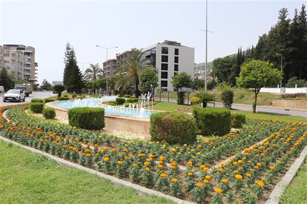 Alanya’da süs havuzları yaza hazırlanıyor