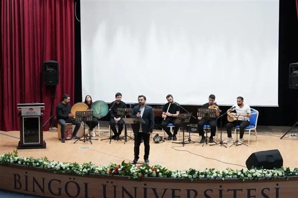 Bingöl Üniversitesi’nde Tasavvuf Musikisi Konseri düzenlendi