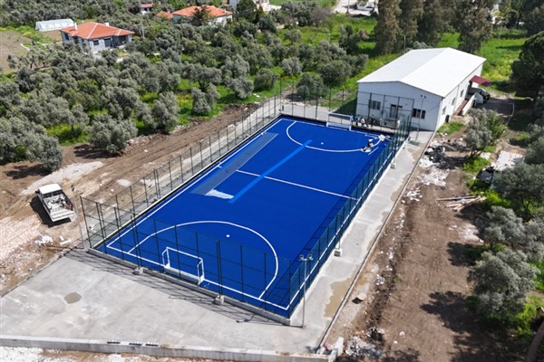 Muğla’da Yatağan Bozüyük Çim Hokeyi Sahası tamamlandı