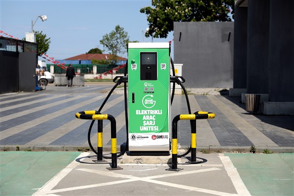 Samsun’da hızlı şarj istasyonları hizmet vermeye başladı