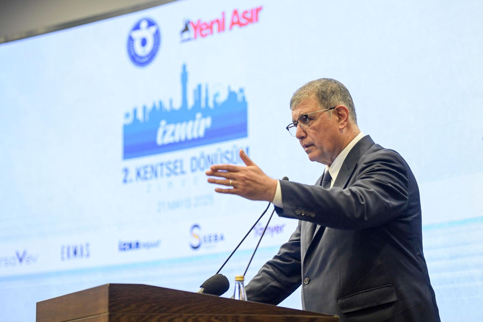 Başkan Tugay’dan kentsel dönüşüm için 6 maddelik çözüm önerisi