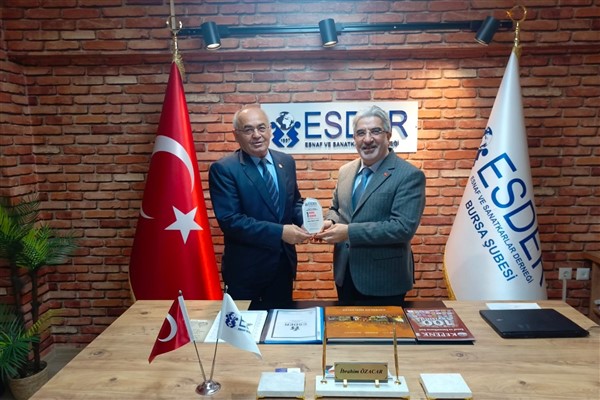 ESDER Bursa Şubesinden Bursa Kasaplar Odasına ziyaret