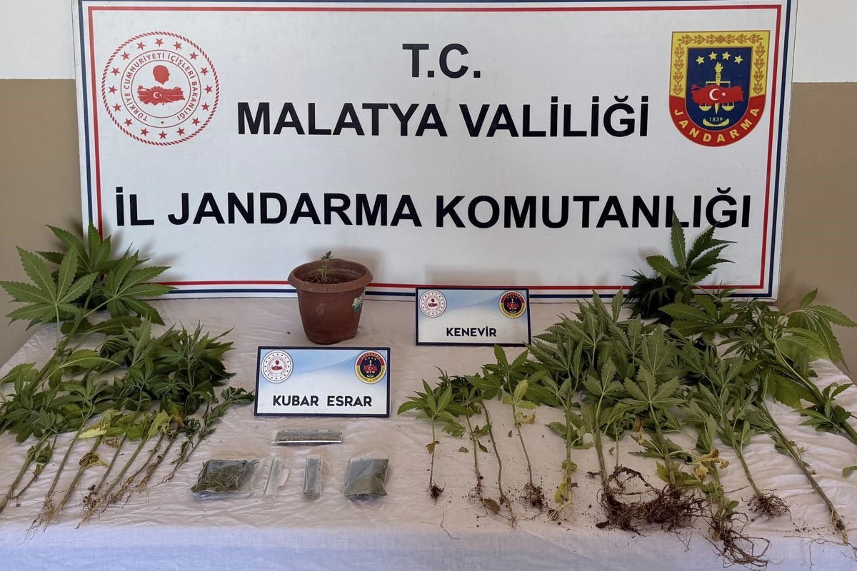 Malatya’da uyuşturucu operasyonu