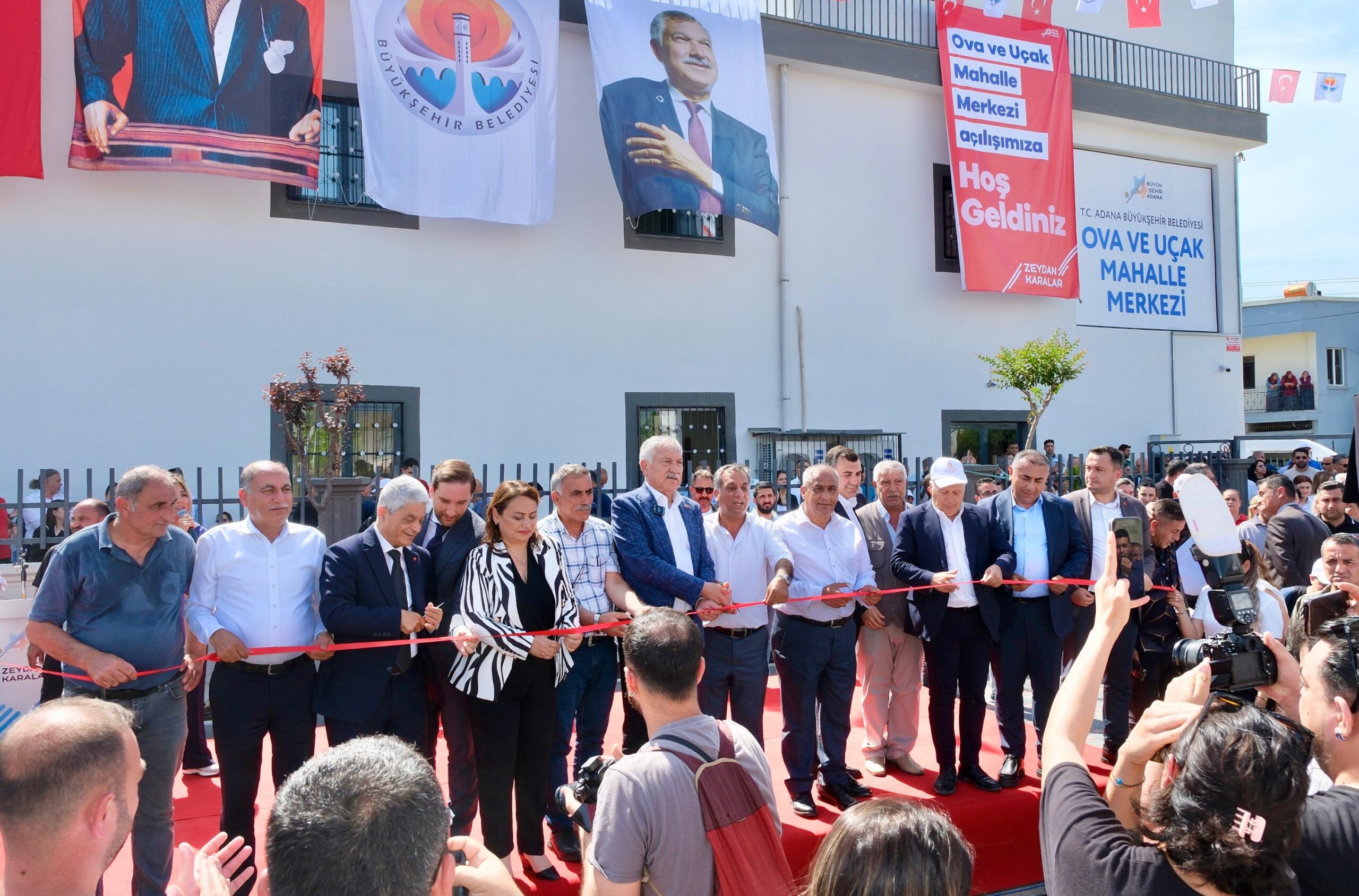 Adana’da Ova ve Uçak Mahalle Merkezi açıldı