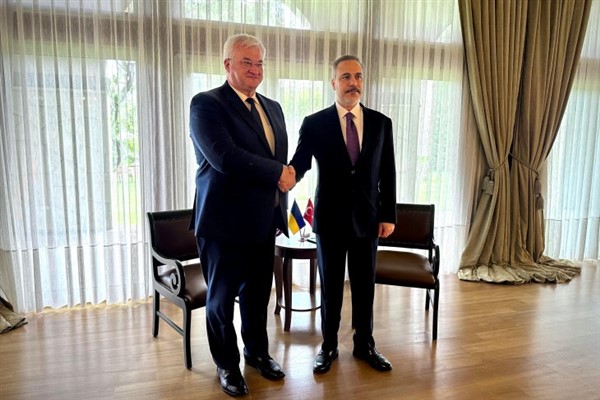 Ukrayna Dışişleri Bakanı Sybiha, Ankara’da