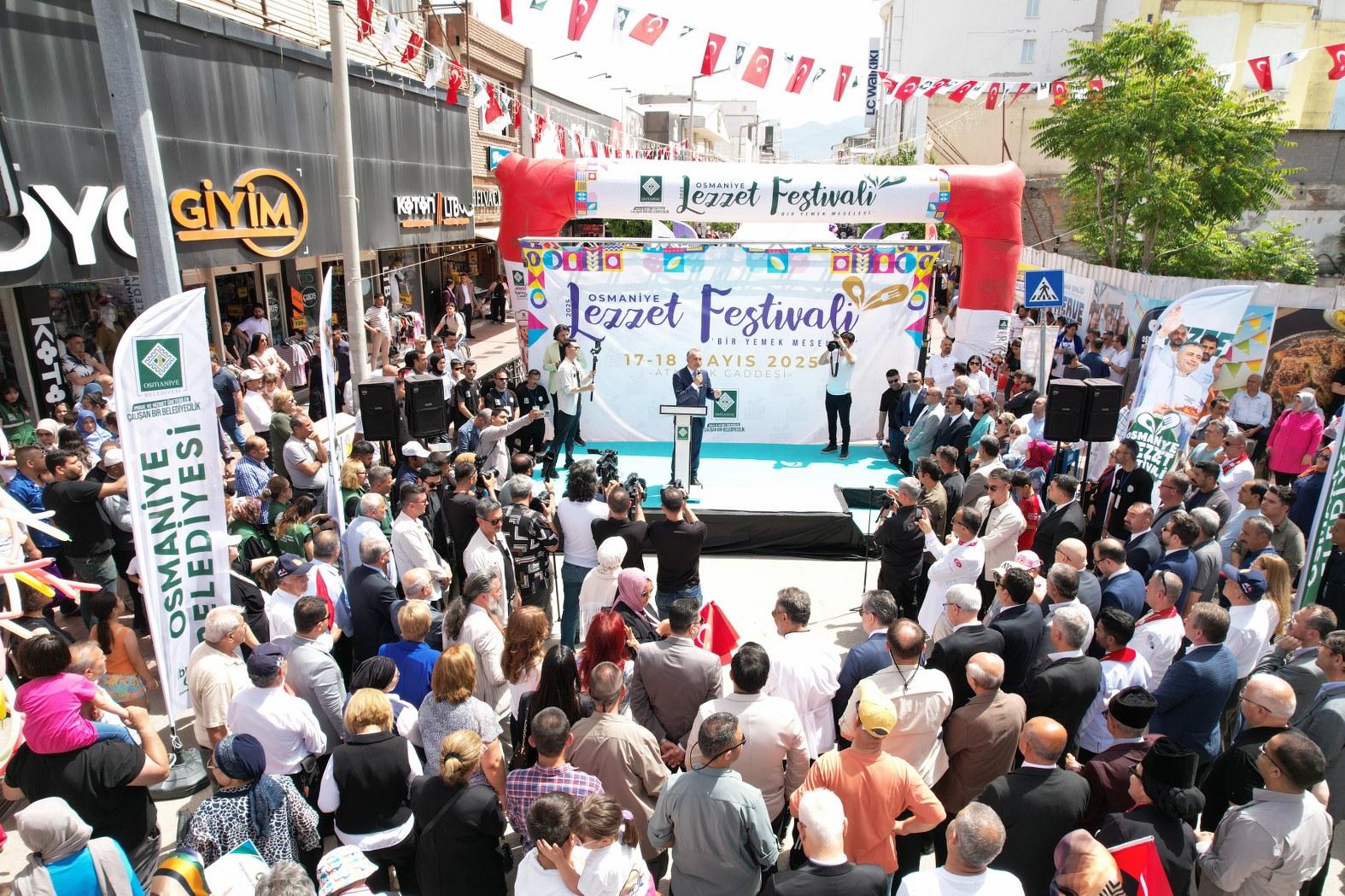 Osmaniye Lezzet Festivali’nin ikincisi başladı