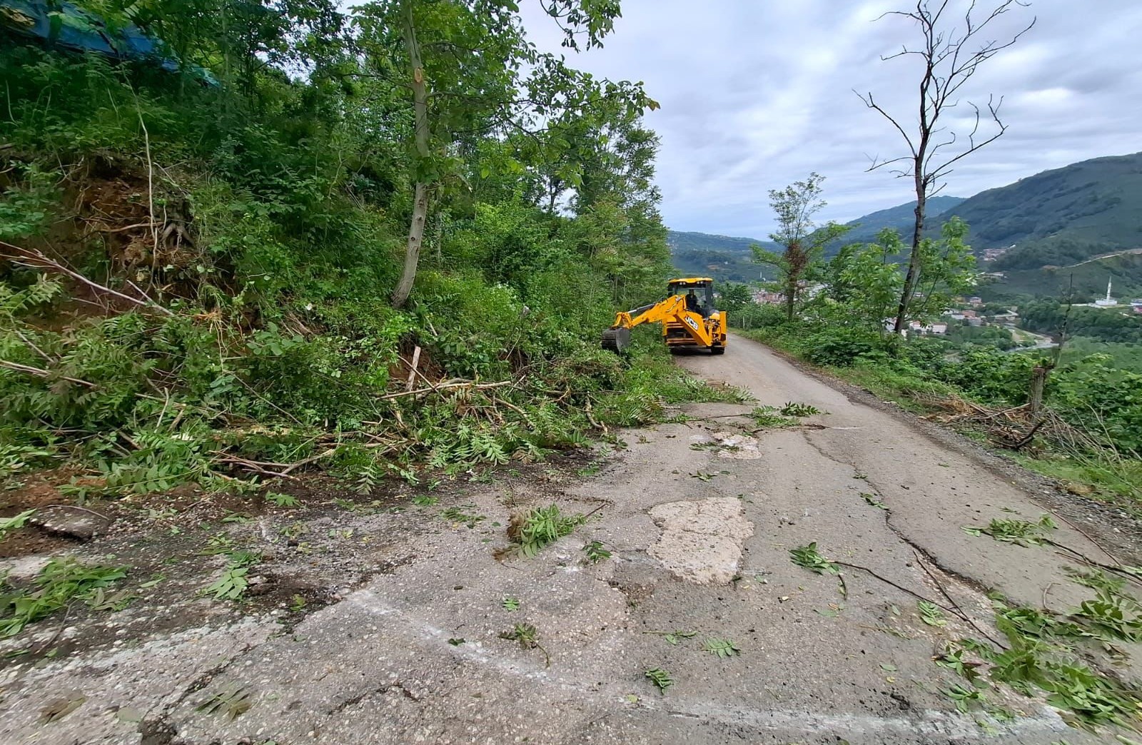 Çatalpınar’da yol güvenliğine ilişkin çalışma yapıldı