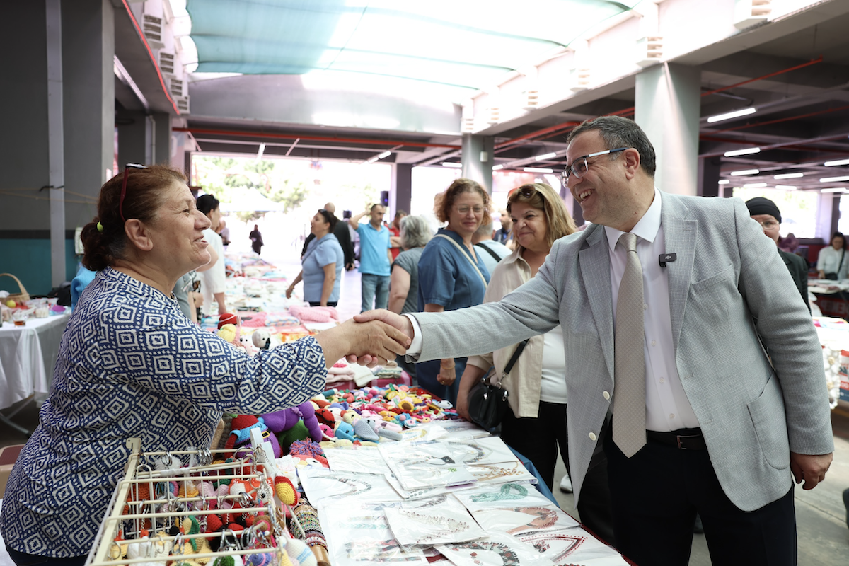 Derince Kadın El Emeği Pazarı açıldı