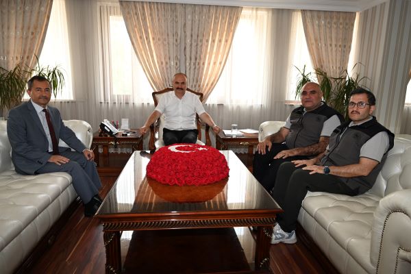 Şanlıurfa Orman Bölge Müdürü Poyraz’dan, Batman Valisi Canalp’e ziyaret