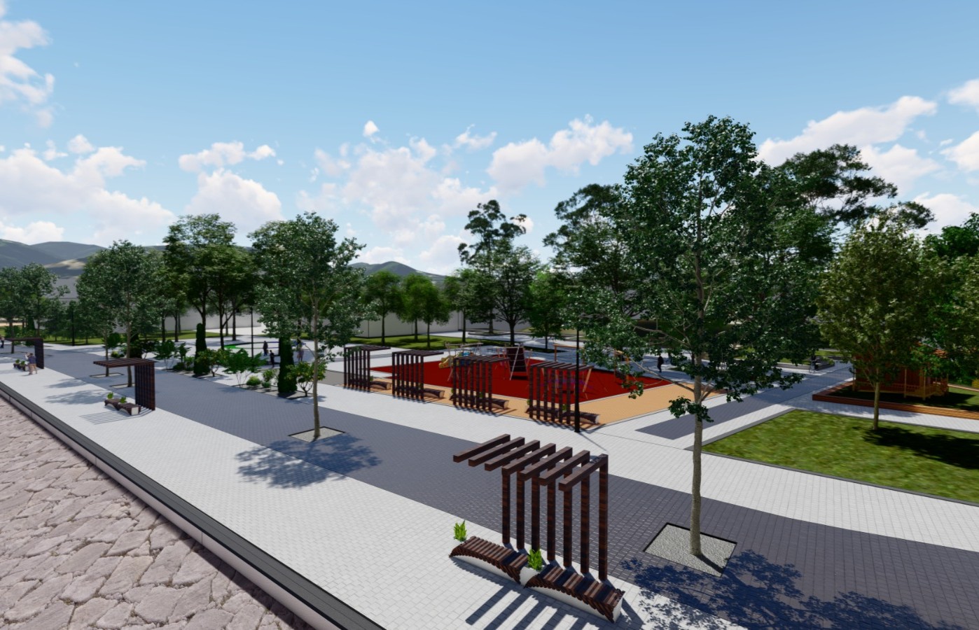 Ordu Büyükşehir Belediyesi, Atatürk Parkı’nı yeniliyor