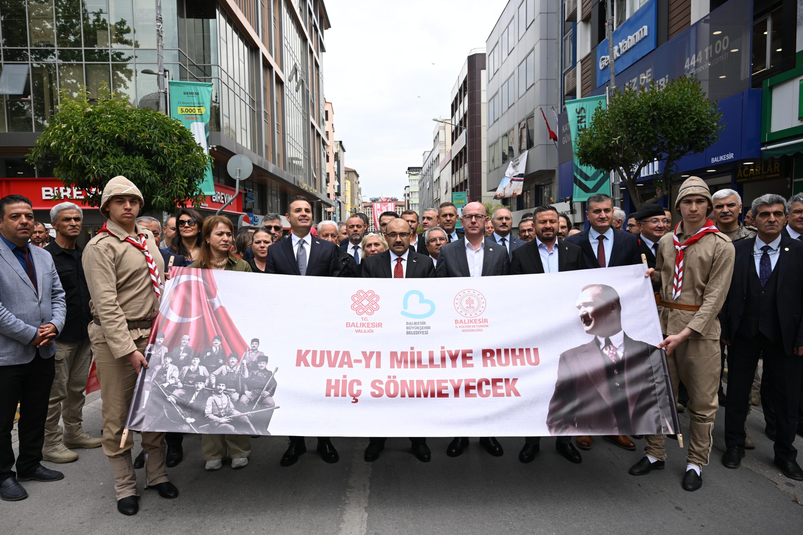 Başkan Akın: Kuvayimilliyecilerin aziz hatırasına sonsuza kadar sahip çıkacağım