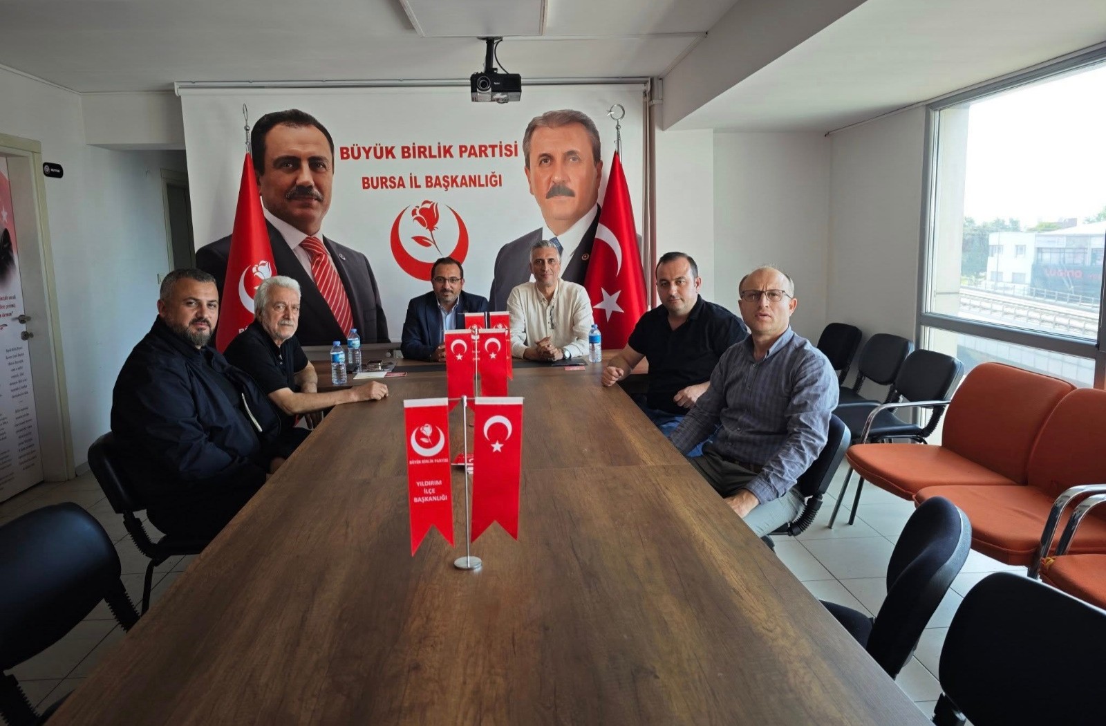 EMEDFED Bursa İl Yönetimi’nden BBP İl Başkanı Eken’e ziyaret
